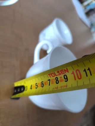 Seis tazas y platos Arcopal