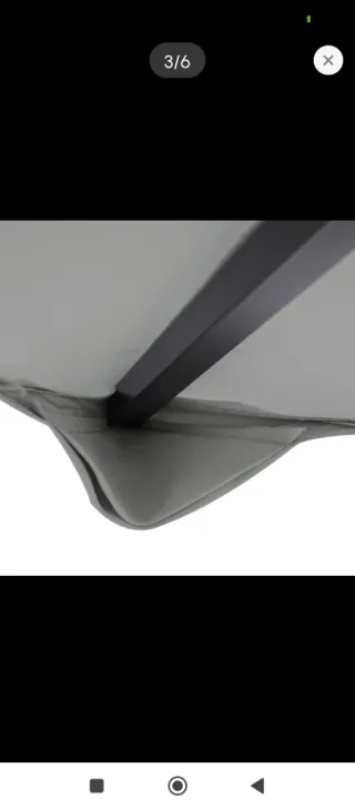 Lona para pérgola gris