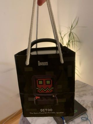 Divoom Ditoo Altavoz Bluetooth Negro Naranja