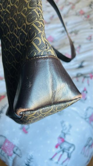 Bolso Christian Dior Beige y Marrón