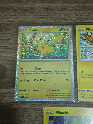 5 Cartas Pokémon Pikachu