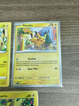 5 Cartas Pokémon Pikachu