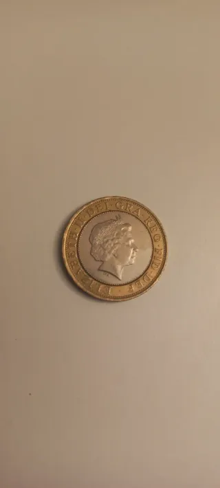 2 Libras Conmemorativas Fin de la Guerra