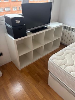 Estantería modular blanca