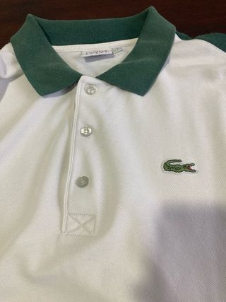 Lacoste Polo Blanco Talla 7 XXL 60x73