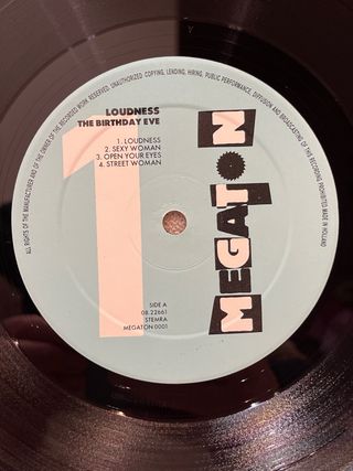 Vinilo Loudness “The Birthday Eve”