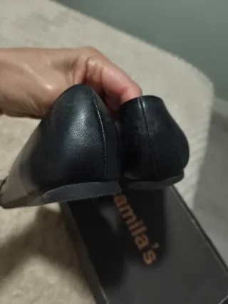 Manoletinas punta Candice negras