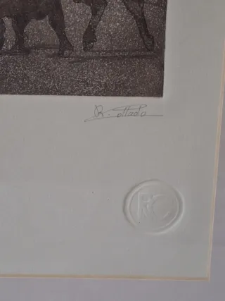 Litografía Lanceardo Firmada