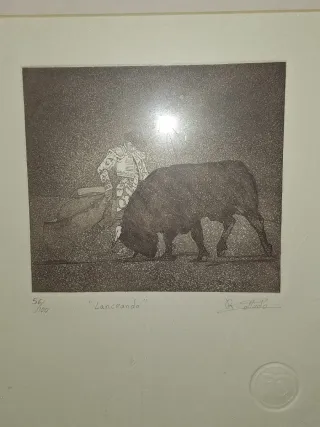 Litografía Lanceardo Firmada