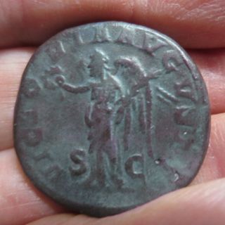 Sestercio Romano Bronce