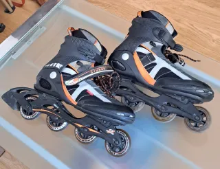 Patines Sturdy Sport Negro Naranja TALLA 45