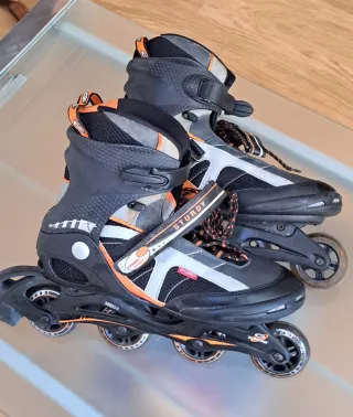 Patines Sturdy Sport Negro Naranja TALLA 45