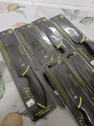 Lote 6 Cuchillos Selección Española Fútbol