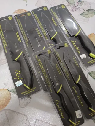 Lote 6 Cuchillos Selección Española Fútbol