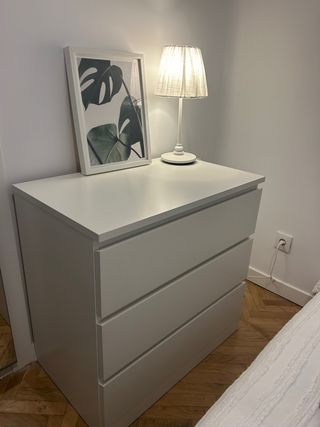 Cómoda Ikea Blanco 3 Cajones