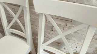 Sillas de comedor Ikea blancas