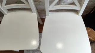 Sillas de comedor Ikea blancas