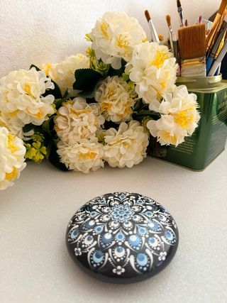 Pietra Mandala Decorativa