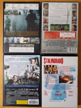 Lote 16 film DVD di guerra + 2 GRATIS