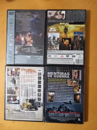 Lote 16 Películas DVD bélicas + 2 GRATIS