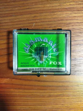 Aguja Tocadiscos Diamante FOX 518 DST-W