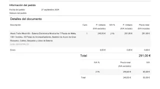 Batería Electrónica Alesis Turbo Mesh Kit