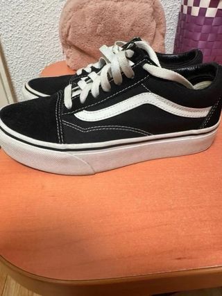Vans Old Skool Plataforma Negras