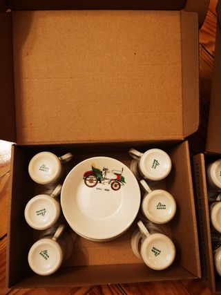 Juego de café porcelana Llorm Bavaria