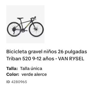 Bici Gravel Infantil