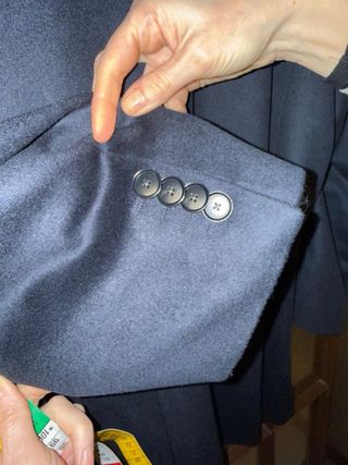 Cappotto uomo Lebole blu