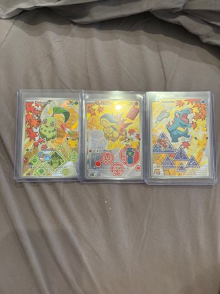 Trío Pokémon Johto first partner Español