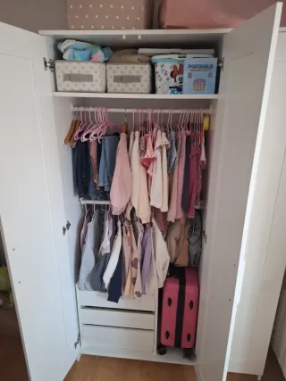 Armario BRIMNES 3 puertas blanco