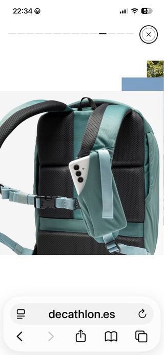 Mochila de montaña equipaje mano