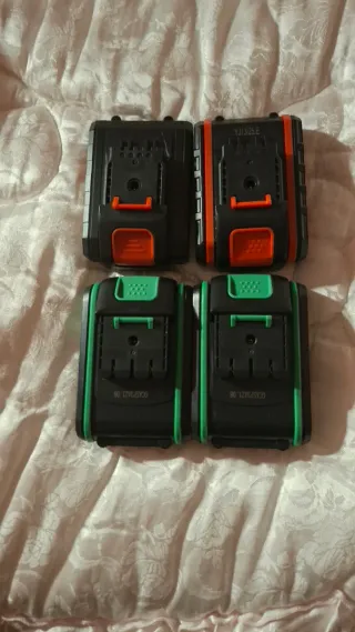 4 Baterias Recarregáveis 21V Plus