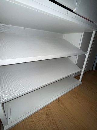 Armario y zapatero Platsa Ikea blanco