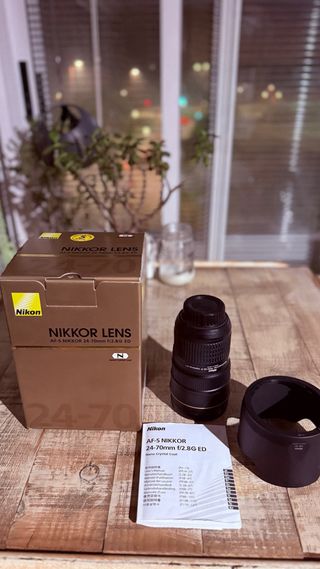 Objetivo Nikon AF-S NIKKOR 24-70mm f/2.8G ED