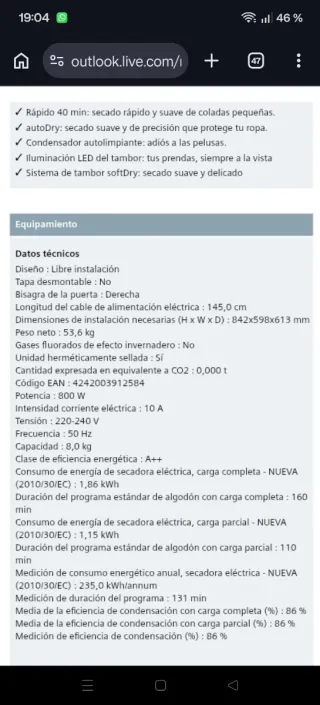 Secadora Siemens iQ500