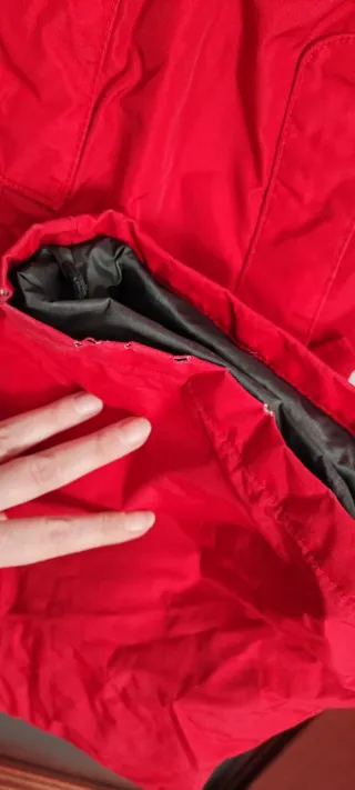 Mono de esquí rojo talla 8 años