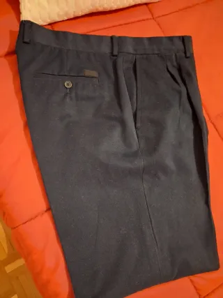 Pantalón Emidio Tucci Azul Marino Hombre