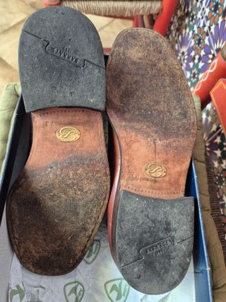 Zapatos de hebilla Barrats marrones