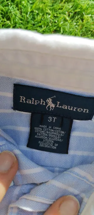 Lote 3 Camisas Niño 3 Años