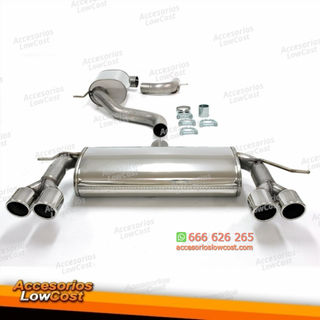 Sistema de escape TA Technix Duplex de acero inox