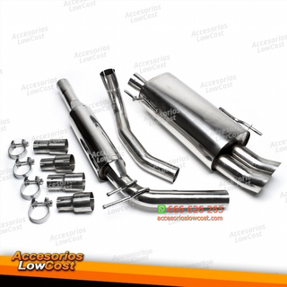 Sistema de escape TA Technix de acero inoxidable