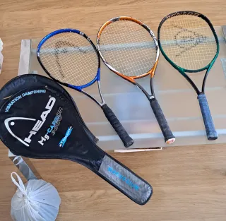 Lote 3 Raquetas Frontenis / Tenis