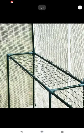 Invernadero Vivero Jardín 4 Estantes