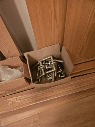 Puertas de madera con cristal