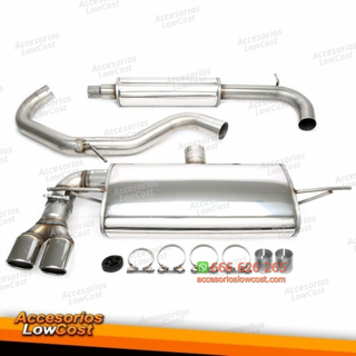 Sistema de escape TA Technix de acero inoxidable