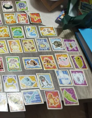 Cromos Pokémon Merlín 1999
