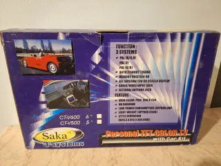 TV Portatile TFT Saka 3 Systems