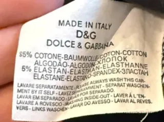 Camiseta Dolce & Gabbana Negra